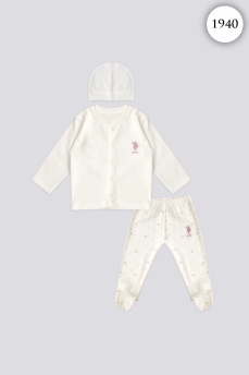 1940 Костюм детский U.S POLO ASSN. КРЕМОВЫЙ фото 77529