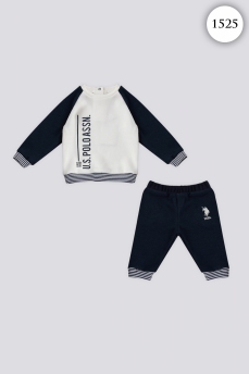 1525 Костюм детский U.S POLO ASSN. КРЕМОВЫЙ фото 77139