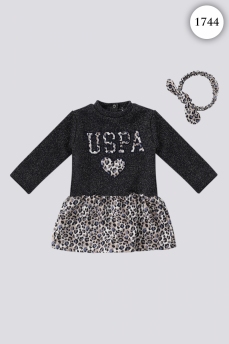 1744 Костюм детский U.S POLO ASSN. ЧЕРНЫЙ фото 77348