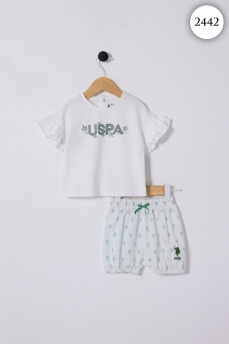 2442 Костюм детский U.S POLO ASSN. БЕЛЫЙ фото 83747