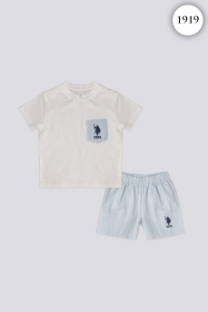 1919 Костюм детский U.S POLO ASSN. КРЕМОВЫЙ фото 77505