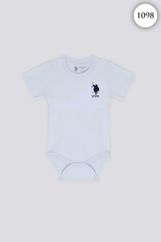 1098 Боди детское U.S POLO ASSN. ГОЛУБОЙ фото 76383