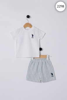 2298 Костюм детский U.S POLO ASSN. БЕЛЫЙ фото 84568