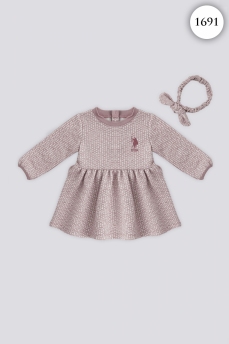 1691 Платье детское U.S POLO ASSN. РОЗОВЫЙ фото 77291
