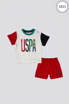 1821 Костюм детский U.S POLO ASSN. КРЕМОВЫЙ фото 77418