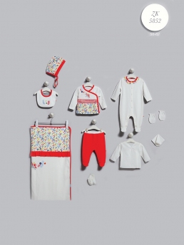 5852 Набор для выписки 10 предметов Caramell ГРАНАТОВЫЙ фото 78422