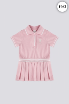 1963 Платье детское U.S POLO ASSN. РОЗОВЫЙ фото 77544