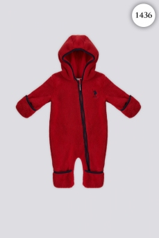 1436 Комбинезон детский U.S POLO ASSN. КРАСНЫЙ фото 77033