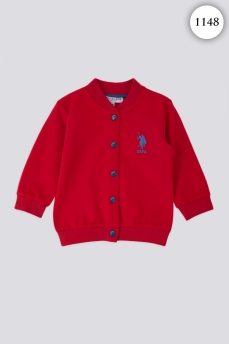 1148 Кофта детская U.S POLO ASSN. КРАСНЫЙ фото 76605