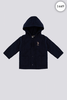 1449 Куртка детская U.S POLO ASSN. СИНИЙ фото 77037