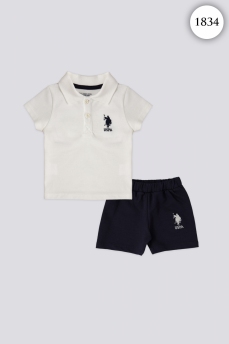 1834 Костюм детский U.S POLO ASSN. КРЕМОВЫЙ фото 77441