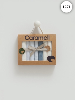 1271 Платочки Caramell ГОЛУБОЙ фото 83461