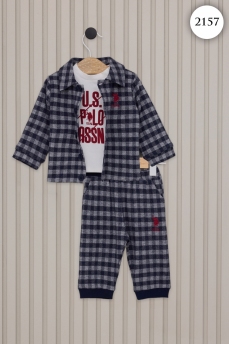 2157 Костюм детский U.S POLO ASSN. ТЕМНО-СИНИЙ фото 77707