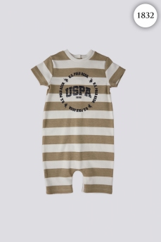1832 Комбинезон детский U.S POLO ASSN. КРЕМОВЫЙ фото 77437