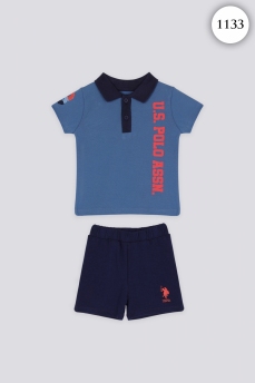 1133 Костюм детский U.S POLO ASSN. СИНИЙ фото 76536