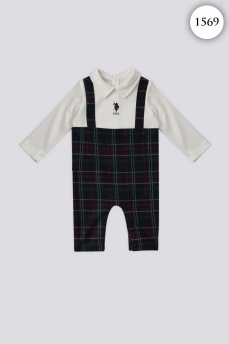 1569 Комбинезон детский U.S POLO ASSN. ТЕМНО-СИНИЙ фото 77187