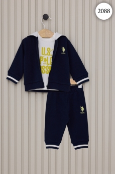 2088 Костюм детский U.S POLO ASSN. ТЕМНО-СИНИЙ фото 77656