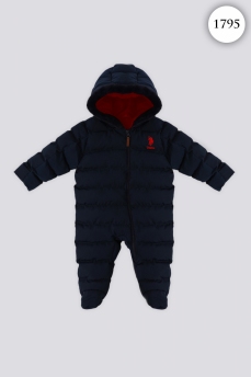 1795 Комбинезон зимний U.S POLO ASSN. СИНИЙ фото 77405