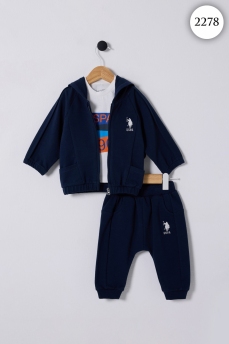 2278 Костюм детский U.S POLO ASSN. ТЕМНО-СИНИЙ фото 83712