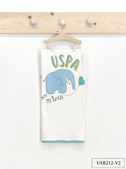 212 Плед детский U.S POLO ASSN. ЗЕЛЕНЫЙ фото 77680