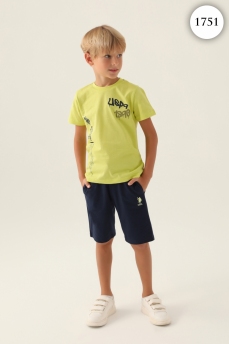 1751 Комплект для мальчика U.S POLO ASSN. v1 ФИСТАШКОВЫЙ фото 77358