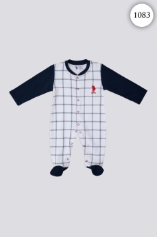 1083 Комбинезон детский U.S POLO ASSN. КРЕМОВЫЙ фото 76342