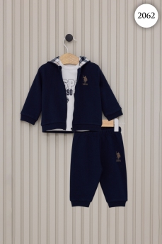 2062 Костюм детский U.S POLO ASSN. ТЕМНО-СИНИЙ фото 77633