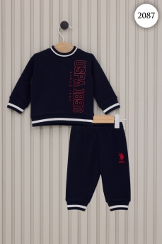 2087 Костюм детский U.S POLO ASSN. ТЕМНО-СИНИЙ фото 77654