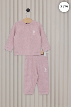 2179 Костюм детский U.S POLO ASSN. ТЕМНО-РОЗОВЫЙ фото 77721