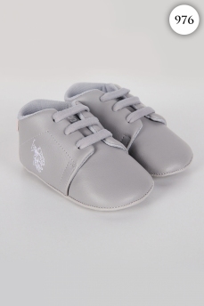 976 Пинетки детские U.S POLO ASSN. СЕРЫЙ фото 79168
