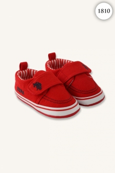 1810 Пинетки детские U.S POLO ASSN. v1 КРАСНЫЙ фото 77409