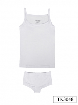 Бельё для девочки Комплект TK-3048 Belino БЕЛЫЙ фото 79749