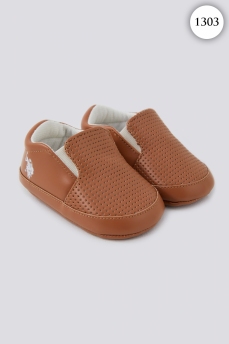 1303 Пинетки детские U.S POLO ASSN. ГОРЧИЧНЫЙ фото 76941