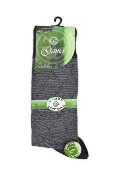 Носки 891 GAMA Бамбуковые FUME СВЕТЛО-СЕРЫЙ фото 81680