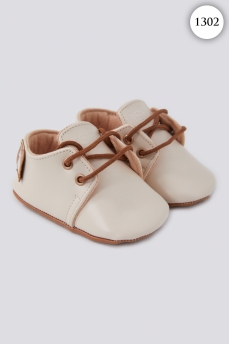 1302 Пинетки детские U.S POLO ASSN.КРЕМОВЫЙ фото 76938