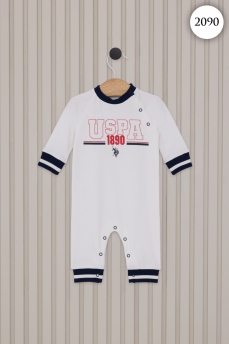 2090 Комбинезон детский U.S POLO ASSN. КРЕМОВЫЙ фото 77661