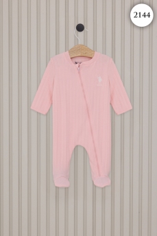 2144 Комбинезон детский U.S POLO ASSN. РОЗОВЫЙ фото 77690