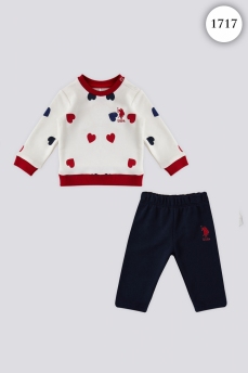 1717 Костюм детский U.S POLO ASSN. БЕЛЫЙ фото 77326