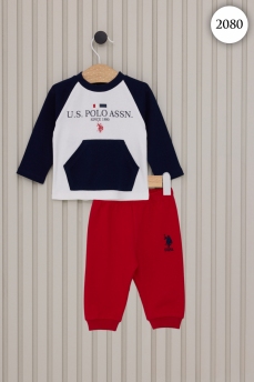2080 Костюм детский U.S POLO ASSN. КРЕМОВЫЙ фото 77649