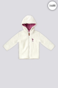 1688 Кофта детская U.S POLO ASSN. КРЕМОВЫЙ фото 77290