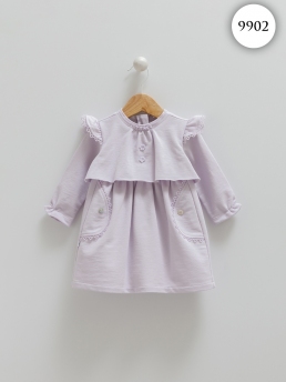 9902 Платье детское Caramell ЛИЛОВЫЙ фото 79278