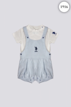 1916 Костюм детский U.S POLO ASSN. ГОЛУБОЙ фото 77501