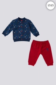 1515 Костюм детский U.S POLO ASSN. ТЕМНО-ГОЛУБОЙ фото 77127