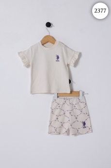 2377 Костюм детский U.S POLO ASSN. БЕЛЫЙ фото 83739