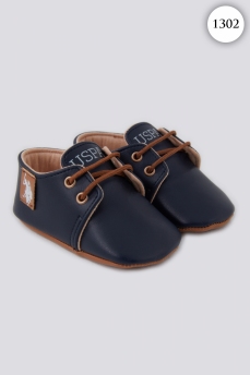 1302 Пинетки детские U.S POLO ASSN.СИНИЙ фото 76939