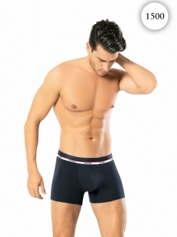 Мужские Боксеры 1500 DUDE Модал СИНИЙ фото 81420