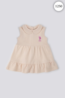 1250 Платье детское U.S POLO ASSN. МОЛОЧНЫЙ фото 76904