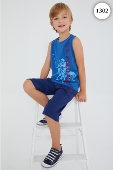 1302 Комплект для мальчика U.S POLO ASSN. v1 СИНИЙ фото 76935