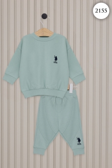 2155 Костюм детский U.S POLO ASSN. ЗЕЛЕНЫЙ фото 77705