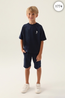 1774 Комплект для мальчика U.S POLO ASSN. v1 ТЕМНО-СИНИЙ фото 77385